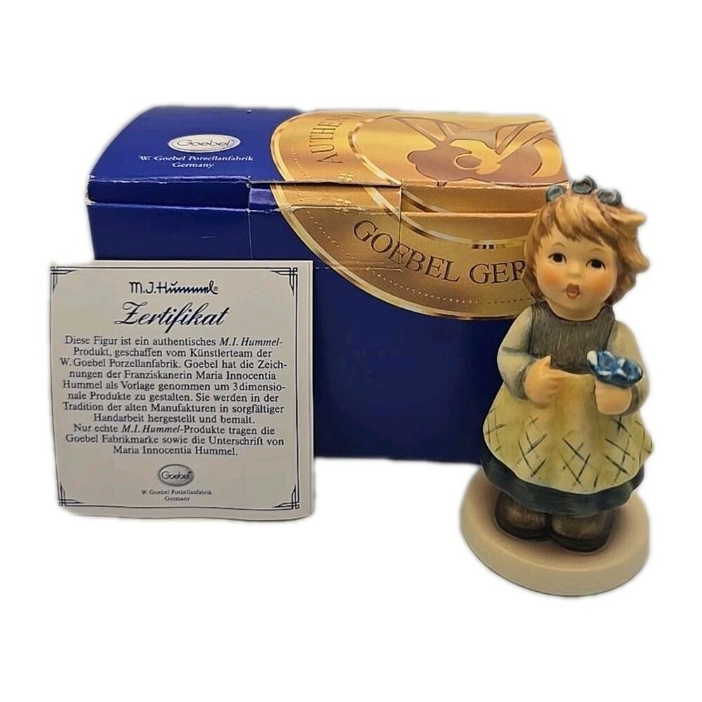 1999 Hummel Goebel Girl Porcelain Figurine From The Heart #1055 New In Box U311
